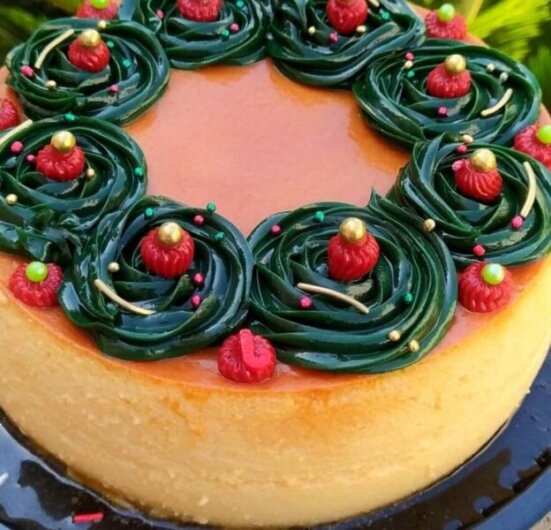 Receta de Flan de Queso Navideño Muy Rico!