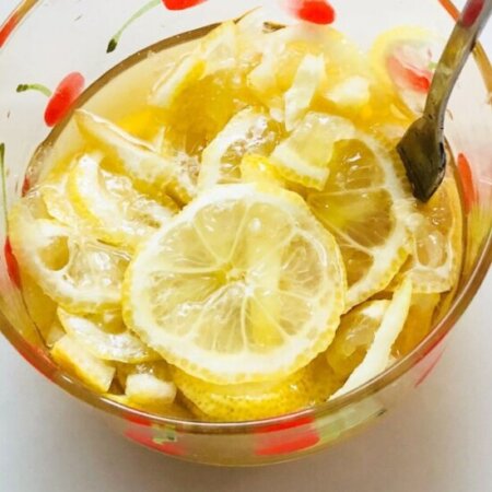 Receta de Limones con Miel