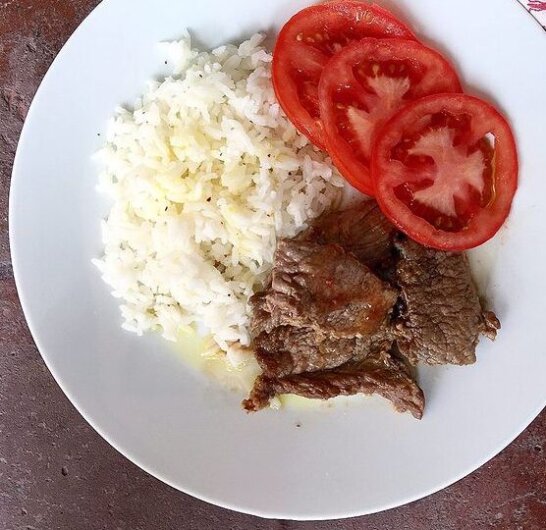 Receta De Arroz Blanco Con Bistec Encebollado