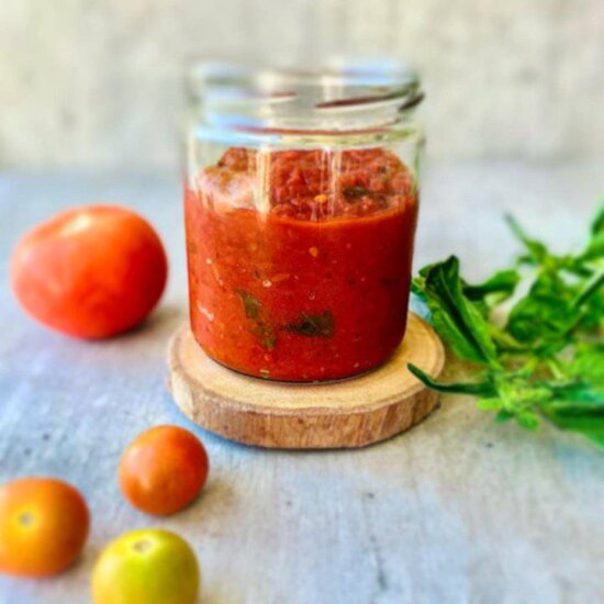 Receta De Salsa De Tomate Casera