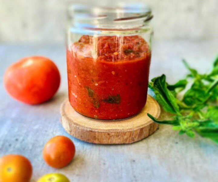 Receta de salsa de tomate casera